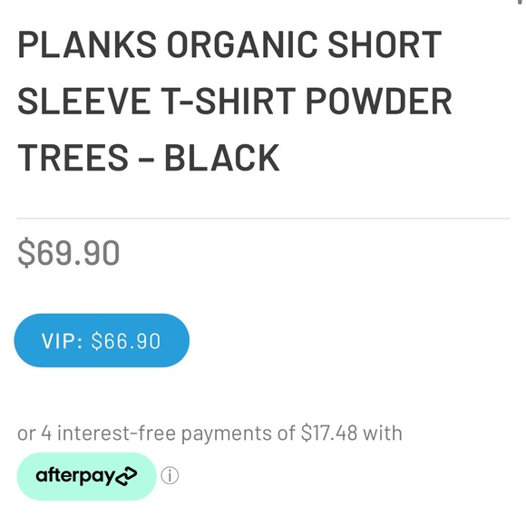 Planks Organic Powder Trees T Shirt - Picture 2 of 2